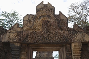 Banteay Srei Hindu temple, near Angkor, UNESCO World Heritage Site, Siem Reap Banteay Srei Hindu temple, near Angkor, UNESCO World Heritage Site, Siem Reap