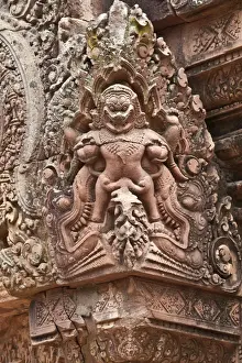 Monster Prints: Banteay Srei Temple, Angkor, UNESCO World Heritage Site
