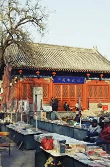 Baoguo Temple antiques market, Beijing, China, Asia