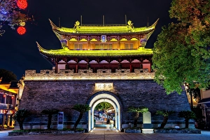 Jinhua Prints: Baoning Gate, reconstructed 2004