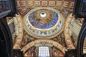 Wide Angle Prints: Detail of the Baptismal Chapel Dome