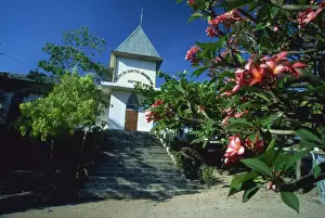 Timor Prints: Baptist church at Kupang, Timor, Southeast Asia, Asia