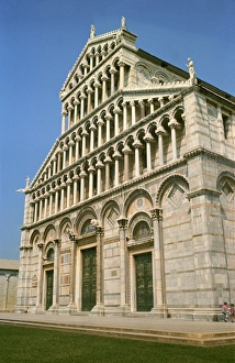 Piazza Del Duomo Prints: Baptistery of the cathedral