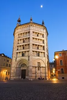 Images Dated 13th May 2008: The Baptistry, Parma, Emilia Romagna, Italy, Europe