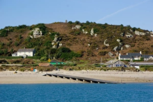 The Bar Quay on Bryher, Isles of Scilly, England, United Kingdom, Europe