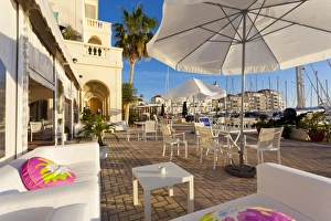 Images Dated 4th May 2009: Bar at Queensway Quay Marina, Gibraltar, Mediterranean, Europe