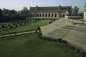 Lucknow Prints: The Bara Imambara (Great Imambara), Lucknow, India, Asia