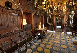 Barbaric-looking entrance hall