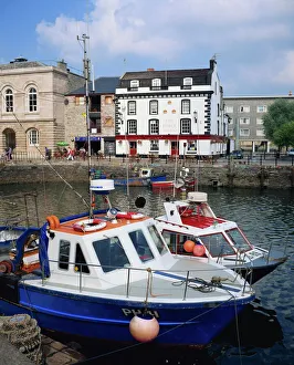 Devon Prints: The Barbican, Plymouth, south Devon, Devon, England, United Kingdom, Europe