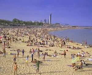 Images Dated 4th September 2008: Barcelona Beach