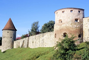 Town Wall Prints: Some of Bardejovs Gothic 14th century bastions in
