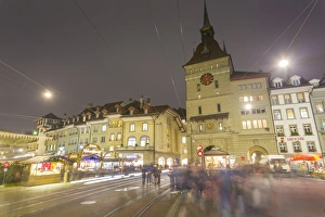 Bern Prints: Barenplatz, Bern, Jungfrau region, Bernese Oberland, Swiss Alps, Switzerland, Europe