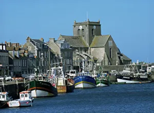 Normandy Prints: Barfleur, Basse Normandie (Normandy), France, Europe
