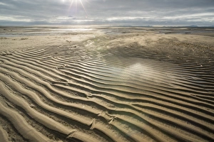 North Wales Prints: Barmouth Beach, Barmouth, Gwynedd, North Wales, Wales, United Kingdom, Europe