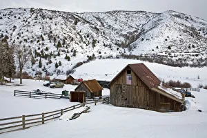 Colorado Prints: Barn near Snowmass Village