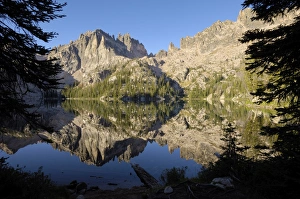 Baron Lake, Sawtooth Mountains, Sawtooth Wilderness, Sawtooth National Recreation Area