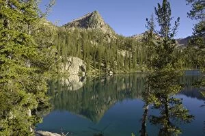 Images Dated 22nd September 2009: Baron Lake, Sawtooth Mountains, Sawtooth Wilderness, Sawtooth National Recreation Area