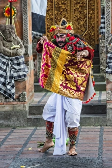 Barong Prints: Barong and Kris dance, traditional Balinese dance