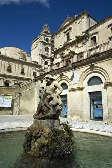Images Dated 7th March 2008: Baroque architecture, Noto, Sicily, Italy, Europe