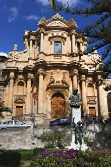 Images Dated 7th March 2008: Baroque architecture, Noto, Sicily, Italy, Europe
