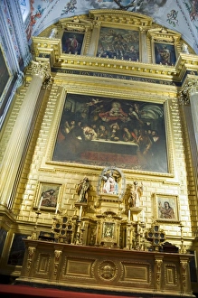 Santa Cruz Prints: Baroque church