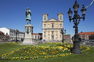 Baroque church of Fredrikskyrkan, Stortorget, Karlskrona, Blekinge, South Sweden