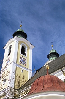 Tirol Prints: Baroque church, St. Johann, Tyrol (Tirol), Austria, Europe