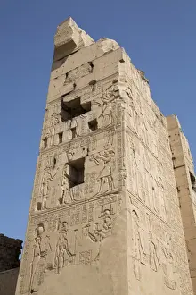 Inscription Prints: Bas-relief on the Gate of Neos Dionysos, Temple of Haroeris and Sobek, Kom Ombo, Egypt