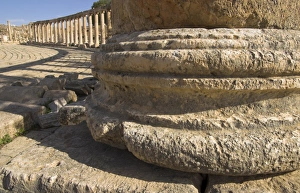 Forum Prints: Base of column in foreground and Forum