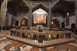 Nazareth Prints: Basilica of the Annunciation, Nazareth, Israel, Middle East