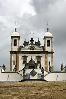 Aleijadinho Prints: The Basilica do Bom Jesus de Matosinhos