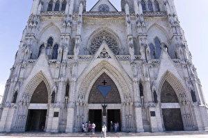 Rose Window Prints: Basilica del Voto Nacional (Basilica of the National Vow), Quito, Ecuador, South America