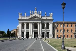 Images Dated 8th August 2010: Basilica di San Giovanni in Laterano, Rome, Lazio, Italy, Europe