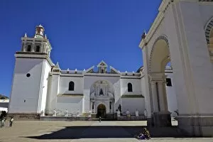Images Dated 22nd October 2010: Basilica of Our Lady of Copacabana on the shores of Lake Titicaca, Bolivia, South America