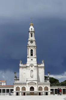 Basilicas Prints: Basilica of Our Lady of Fatima, Sactuary of Fatima, Centro, Portugal, Europe