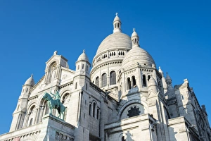 Basilica of Sacre Coeur, Montmartre, Paris, France, Europe