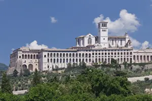 Basilica Prints: Basilica of San Francesco, UNESCO World Heritage Site, Assisi, Perugia District, Umbria