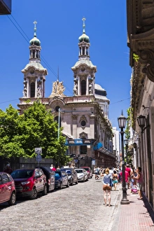 Buenos Aires Prints: Basilica de San Francisco, central Buenos Aires, Argentina, South America