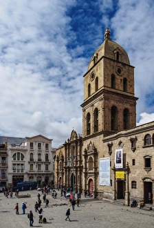 La Paz Prints: Basilica of San Francisco, La Paz, Bolivia, South America