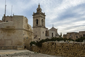 Gozo Prints: Basilica San Gorg, Gozo, Malta, Europe