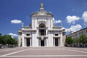Assisi Prints: Basilica of Santa Maria degli Angeli, Assisi, Perugia District, Umbria, Italy, Europe