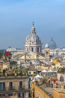 Domed Gallery: Basilica of SS. Ambrose and Charles on the Corso and St