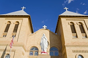 Basilica Prints: Basilica of St. Albino in Old Mesilla village