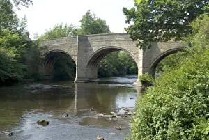 Baslow Bridge, Derbyshire, Peak District National Park, England, United Kingdom, Europe