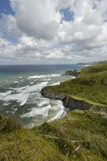 Images Dated 13th September 2008: Basque Coast from high viewpoint, Costa Vasca, Euskadi, Spain, Europe
