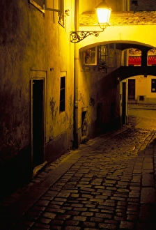 Slovak Republic Prints: Bastova Street is a fine example of historical street