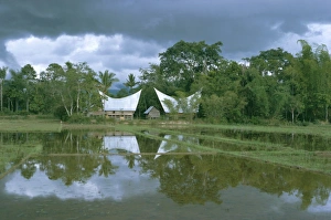 Lake Toba Prints: Batak houses