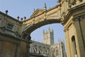 Bath Abbey, Bath, Avon, England, UK