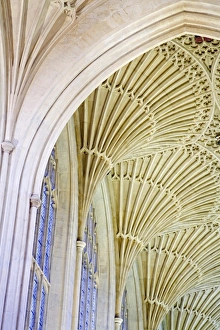 Local Landmarks Prints: Bath Abbey, UNESCO World Heritage Site, Somerset, England, United Kingdom, Europe