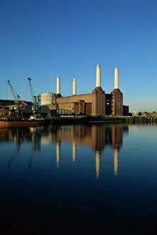 Industry Prints: Battersea Power Station, London, England, United Kingdom, Europe